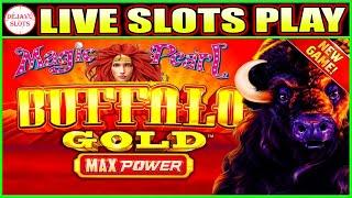 I Started With A BONUS On Lightning Link & Finished On New Buffalo Gold Max Power Slot Machine