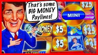 DEAN MARTIN SANG TO ME AND GAVE ME SOME BIG MONEY WINS ON THE NEW BIG MONEY BURST SLOT MACHINE