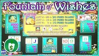 Fountain of Wishes slot machine, bonus