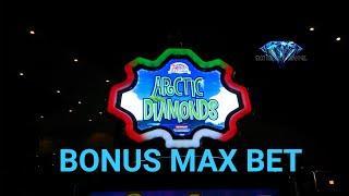 •ARTIC DIAMOND•BONUS MAX BET • 10c | KONAMI CO.