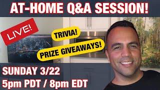 • King Jason TRIVIA LIVE FROM HOME! | 15 Questions / How much do you know about MEEEEE?! •