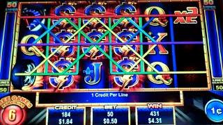 Flash Cash Slot Machine Bonus + 3 Retriggers - 25 Free Games with Stacked Wilds - Big Win