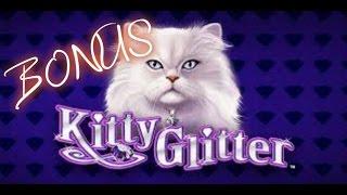 IGT Kitty Glitter Slot Machine Free Spin Bonus Mirage Las Vegas