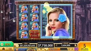 SECRETS OF VENICE Video Slot Casino Game with a FREE SPIN BONUS
