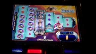 Zeus III Reel Boost Slot Machine Bonus Max Bet Big Win
