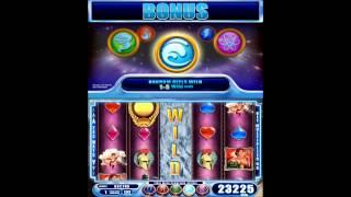 Free Spin Bonus From GOLDEN APPLE, A POWER SPINS Slot Theme From WMS Gaming