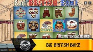 Big British Bake slot by Genii