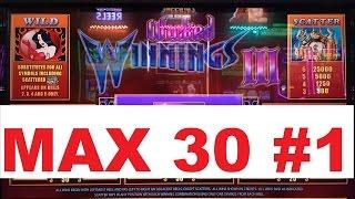 •MAX 30 ( #1 ) New Series ! •WICKED WINNINGS III Slot machine •MAX BET