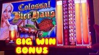 • BIG WIN• Bier Haus Slot Machine!!• LIVE PLAY• Slot Machine Bonus! WMS Slots!!