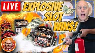 • LIVE Explosive Wins! •BIGGEST Slot Jackpots on YouTube • | The Big Jackpot