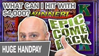 ★ Slots ★ What Can I Hit with $4,000 on West Journey Treasure Hunt? ★ Slots ★ Spoiler: HANDPAY!