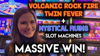 INSANE MASSIVE WIN!! Only $2.25 Bet! WOW!! Mystical Ruins Slot Machine!!