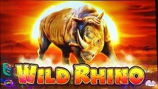 ++NEW Wild Rhino slot machine, DBG