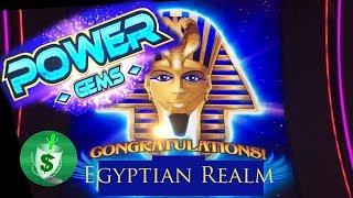 ++NEW Power Gems Egyptian Realm slot machine, bonus