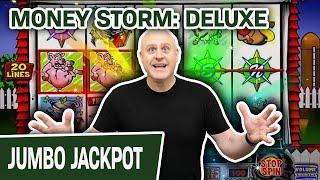 ⋆ Slots ⋆ Handpay Jackpot on Money Storm: DELUXE @ Cosmo Las Vegas ⋆ Slots ⋆ Jeopardy MADNESS