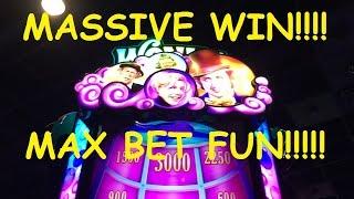 **MASSIVE WIN!!!/MAX BETS!!!** Pure Imagination Slot Machine