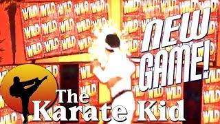 ** WE •️ THE 80's! •️ NEW SLOTS FROM EVERI - The Karate Kid Slot! | G2E Tour