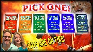 ⋆ Slots ⋆ THESE CATS ARE ON FIRE! (SLOT PLAY) ⋆ Slots ⋆