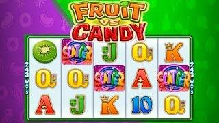 Fruit vs Candy Online Slot from Microgaming