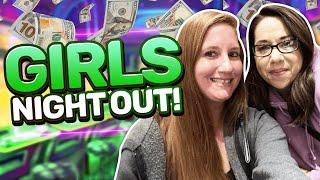 SQ & CARRIE VS. THE SLOTS ! GIRLS NIGHT OUT !!