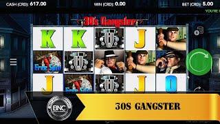 30s Gangster slot by Play Labs