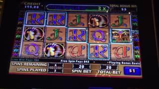 Cleopatra 2 HANDPAY $20 bet high limit slots bonus win