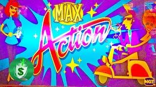 Max Action classic slot machine, a nice win