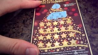 Ohio Lottery $10 Scratch Off Holiday Green