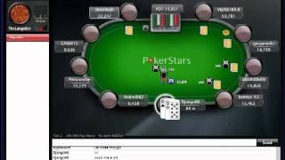 PokerSchoolOnline Live Training Video:"Sunday Million feat. Django66 #2" (09/01/2012) TheLangolier