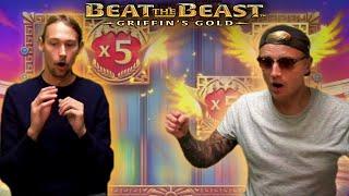 ⋆ Slots ⋆ GIGANTIC BIG WIN ON BEAT THE BEAST: GRIFFIN'S GOLD BY OGGE & ANTE ⋆ Slots ⋆