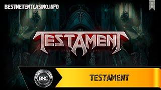 Testament slot by Play’n Go