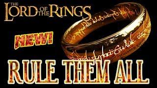 *FIRST LOOK!* NEW Lord of the Rings - RULE THEM ALL Slot Machine - Features and Frodo Bonus!