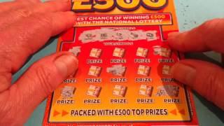 Scratchcards..MONOPOLY...FAST 500..100.000 Red...RUBIK'S..9x LUCKY..250.000 Blue