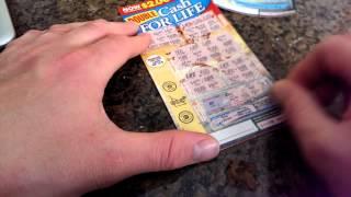 DOUBLE CASH FOR LIFE $4 ONTARIO LOTTERY SCRATCH OFF WINNER!
