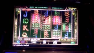 Slot machine bonus win on Ancient Arcadia at Revel Casino in AC