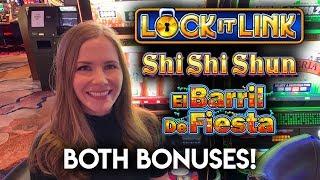 NEW! Lock-it Link Games! Which BONUS Pays More?