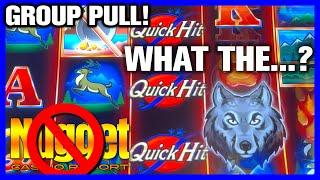 WE WENT TO THE TIGHTEST CASINO IN RENO & DID A GROUP PULL ⋆ Slots ⋆ QUICK HIT ULTRA PAYS WOLF MOUNTA