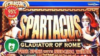 Spartacus 95% payback slot machine, bonus