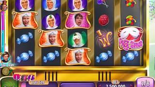 WILLY WONKA: LIGHTS CAMERA ACTION Video Slot Casino Game with a "BIG WIN" FREE SPIN BONUS