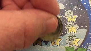 Scratching FOUR Holiday Magic Instant Lottery Scratchcards