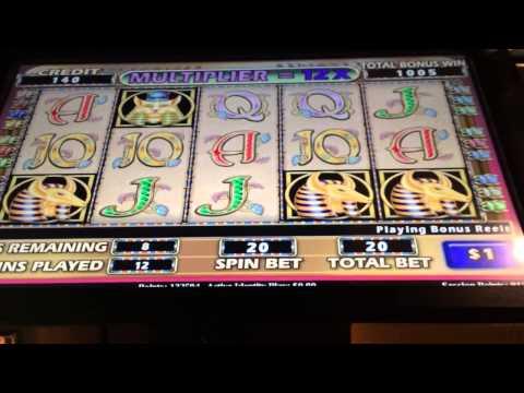 Cleopatra 2 $20 bet retriggered big HANDPAY jackpot high limit slots bonus