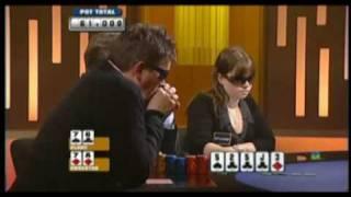View On Poker - Annette Obrestad Makes A Very Aggressive And Brave Move To Win A Huge Pot!