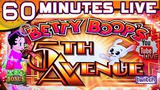 • 60 MINUTES LIVE • NEW GAME!! BETTY BOOP 5TH AVENUE