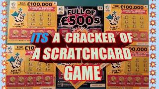 Wow!....its..Cracking..Scratchcard Game....We Carry on if we WIN..mmmmmmMMM..says •