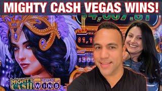 ALL BONUSES CHA CHING!! • • | Mighty Cash Las Vegas •| Liberty Link $25 bet SPIN | EEEEE! •