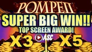 •SUPER BIG WIN!• POMPEII (ARISTOCRAT ALL STARS II) | TOP SCREEN AWARD!! Slot Machine Bonus
