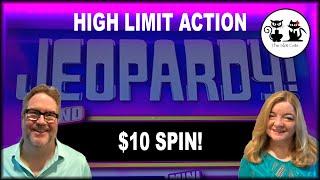 ⋆ Slots ⋆ (HIGH LIMIT PLAY) JEOPARDY! &  DANCING DRUMS ⋆ Slots ⋆