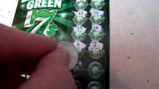 WINNER - "Emerald Green 7s" - Illinois Lottery $5 Instant Scratch-off Ticket
