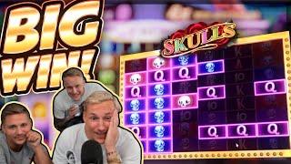 BIG WIN!!! Skulls BIG WIN!! Casino Games from CasinoDaddy Live Stream