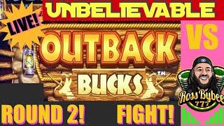 UNBELIEVABLE COMEBACK! Round 2 Outback Bucks @ Red Rock Casino 6 MAJORS!!